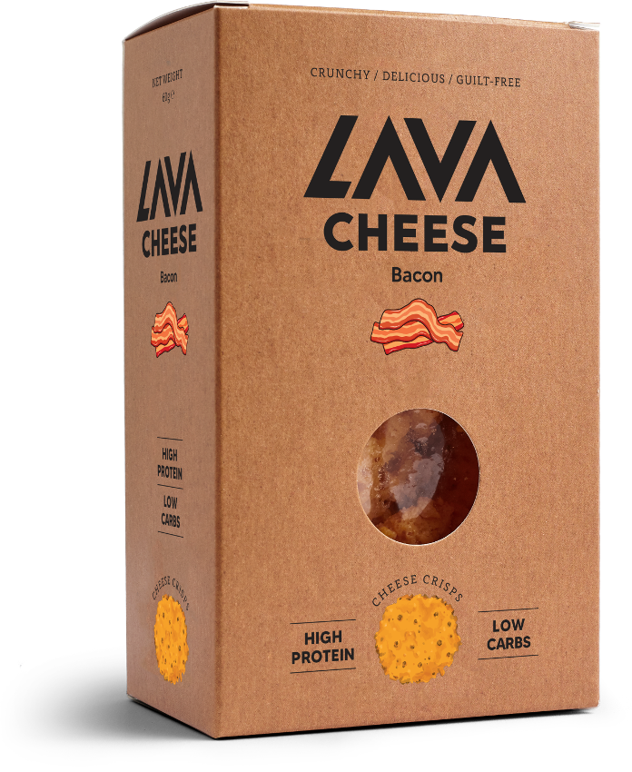 Lava Cheese Bacon package